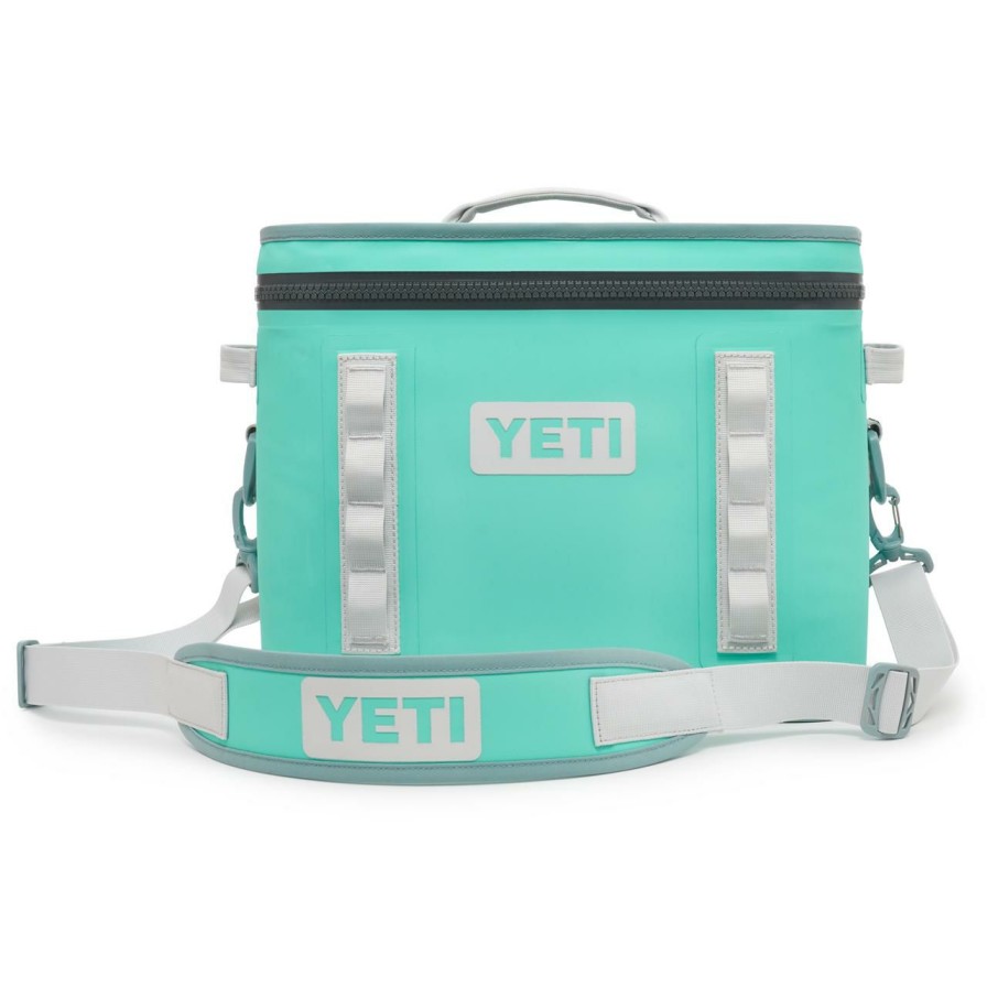 Accessories * | Yeti Hopper Flip 18 Soft Cooler Aquifer Blue