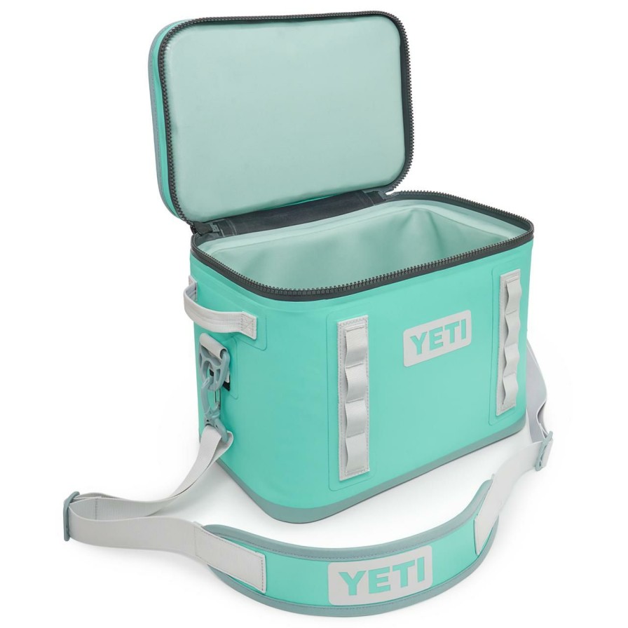 Accessories * | Yeti Hopper Flip 18 Soft Cooler Aquifer Blue