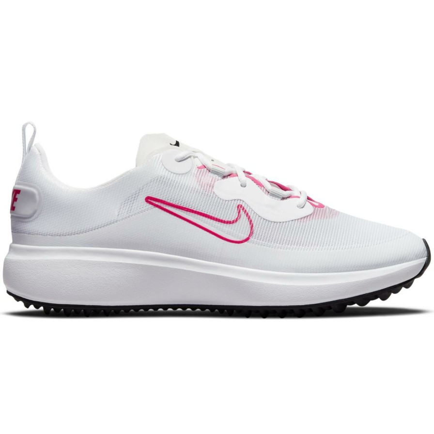 Shoes * | Nike Women'S Ace Summerlite Spikeless Golf Shoe White/Pink