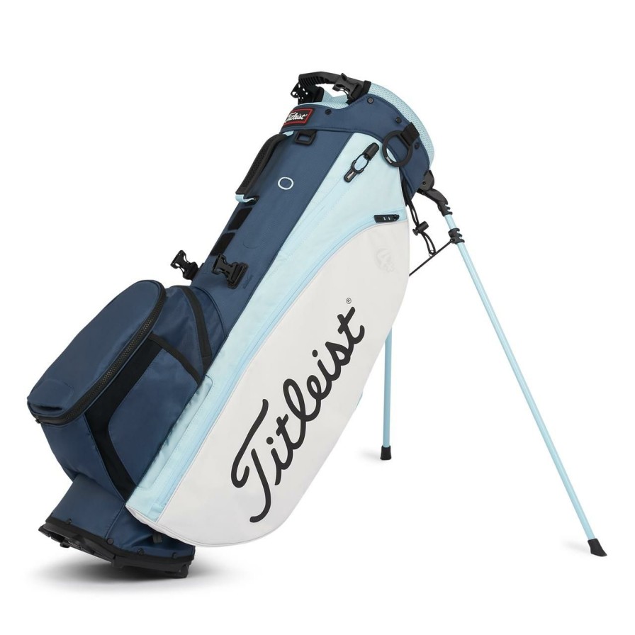 Bags & Carts * | Titleist Prior Generation Players 4 Plus Stand Bag Navy/White