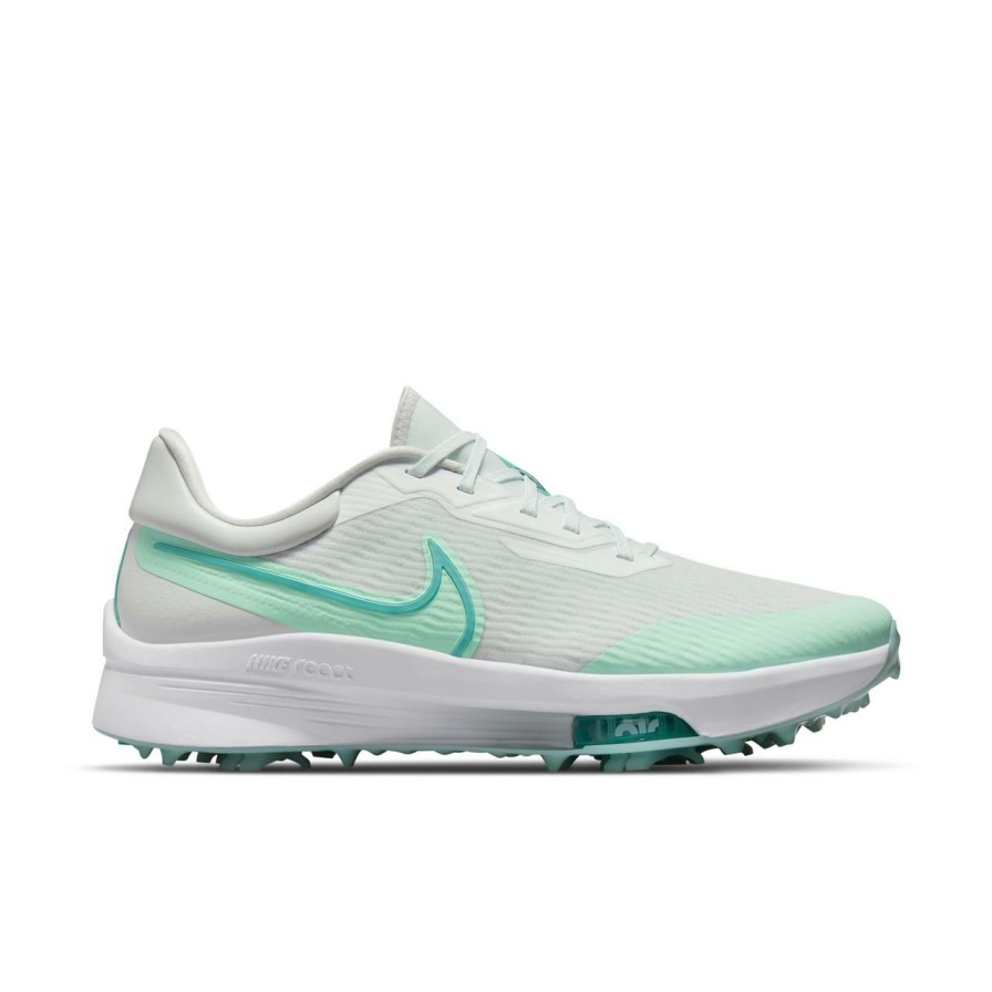 Shoes * | Nike Air Zoom Infinity Tour Nxt% Spikeless Golf Shoe White/Teal