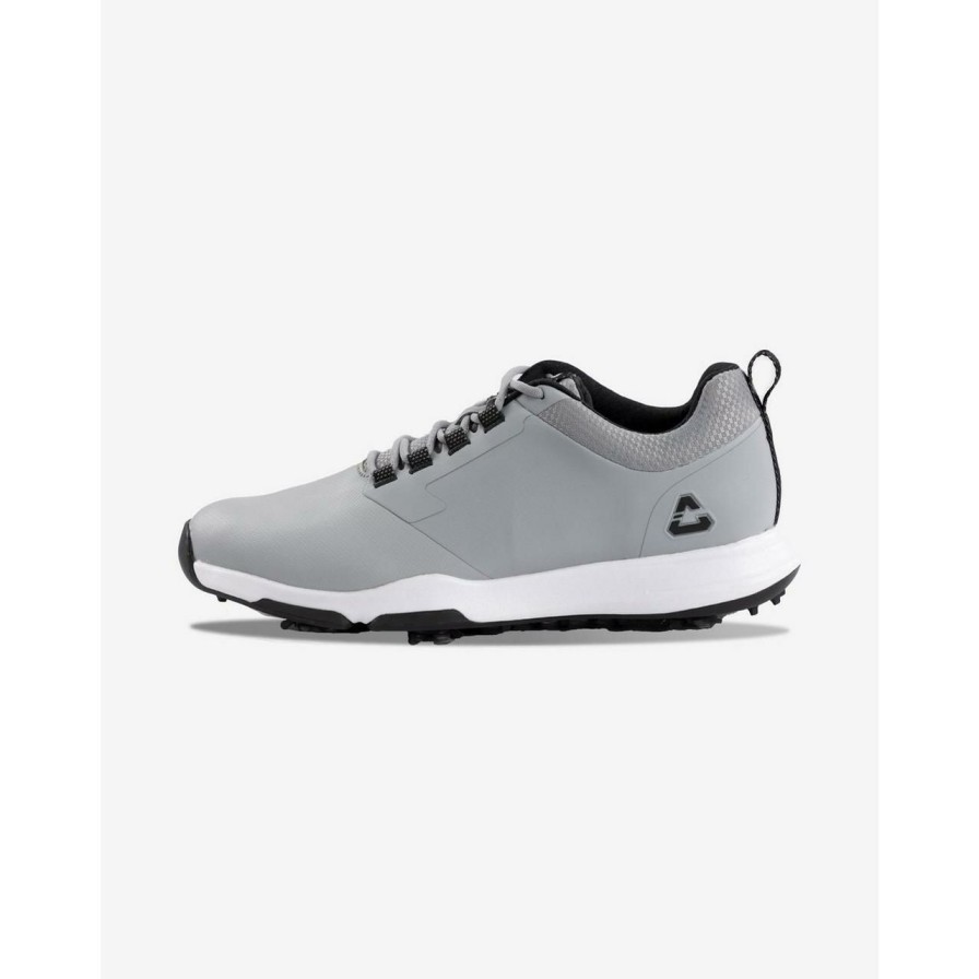 Shoes * | Cuater Men'S Ringer Spiked Golf Shoe Light Grey