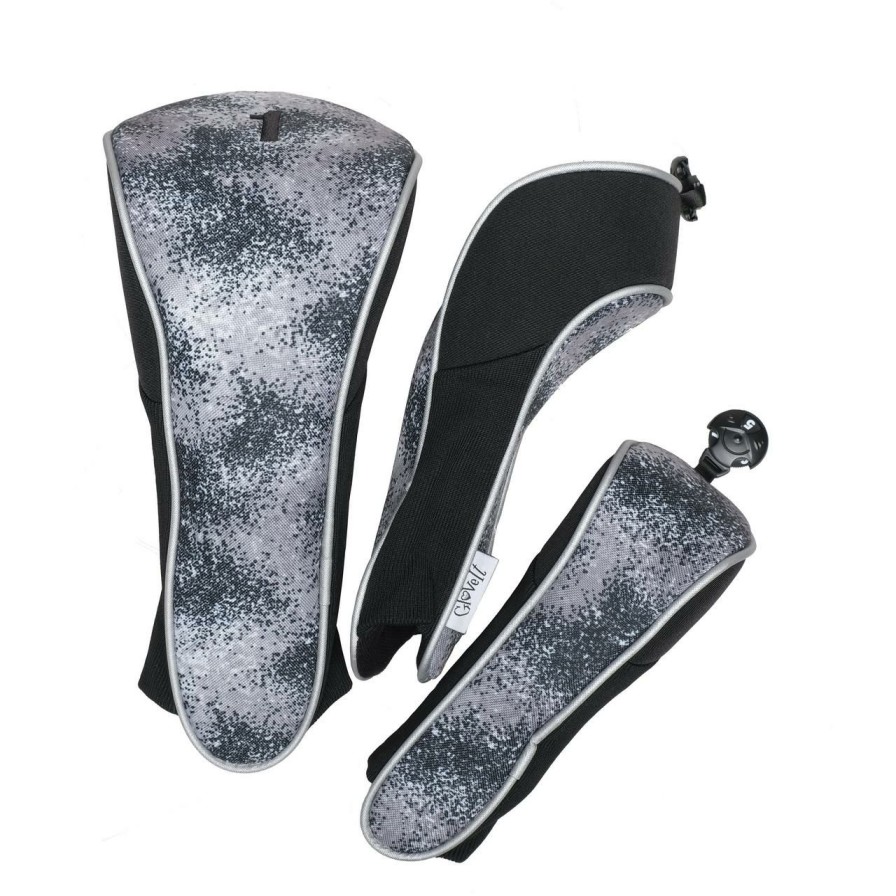 Accessories * | Glove It 3 Pack Headcovers Stardust Black/Grey