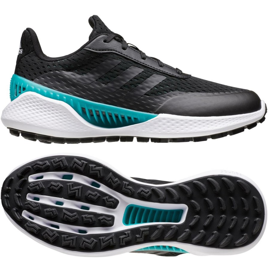 Shoes * | Adidas Women'S Summervent Spikeless Golf Shoe Black