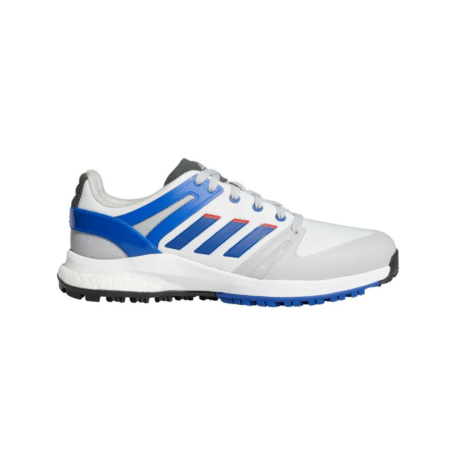 Shoes * | Adidas Men'S Eqt Spikeless Golf Shoe White/Blue