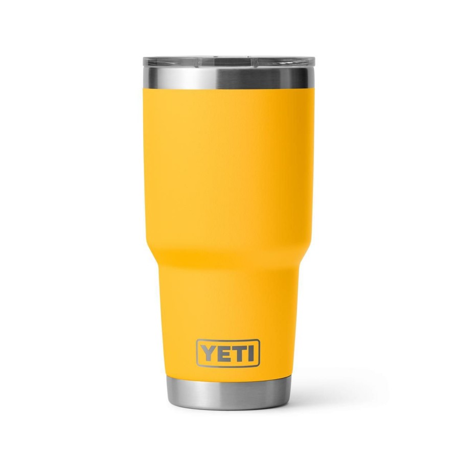 Accessories * | Yeti Rambler 30Oz Tumbler With Magslider Lid Alpine Yellow