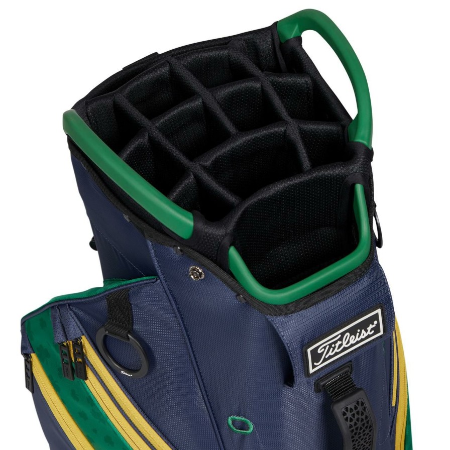 Bags & Carts * | Titleist Limited Edition Cart 14 Bag Shamrock Navy/Green