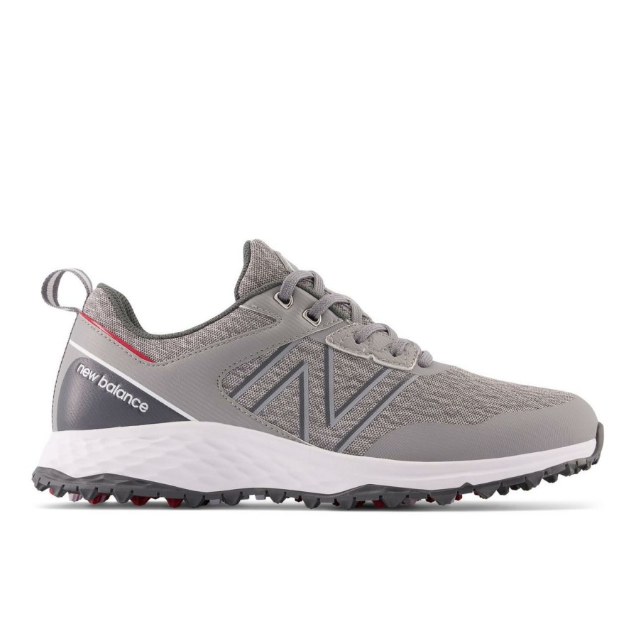 Shoes * | New Balance Men'S Fresh Foam Contend Spikeless Golf Shoe Grey