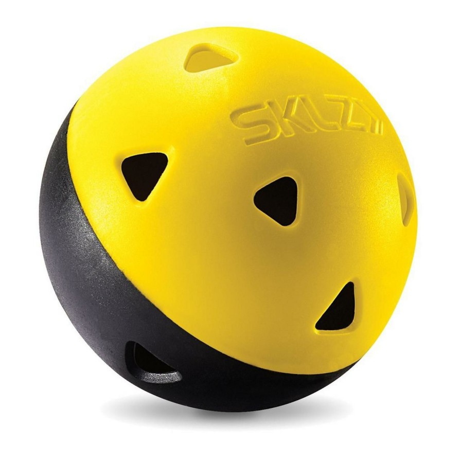 Accessories * | Sklz Impact Golf Balls Black/Yellow