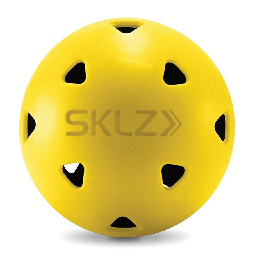 Accessories * | Sklz Impact Golf Balls Black/Yellow