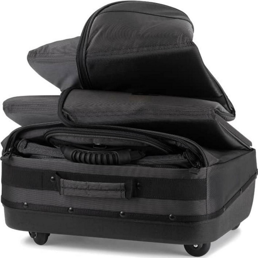 Bags & Carts * | Ping Rolling Travel Cover Black