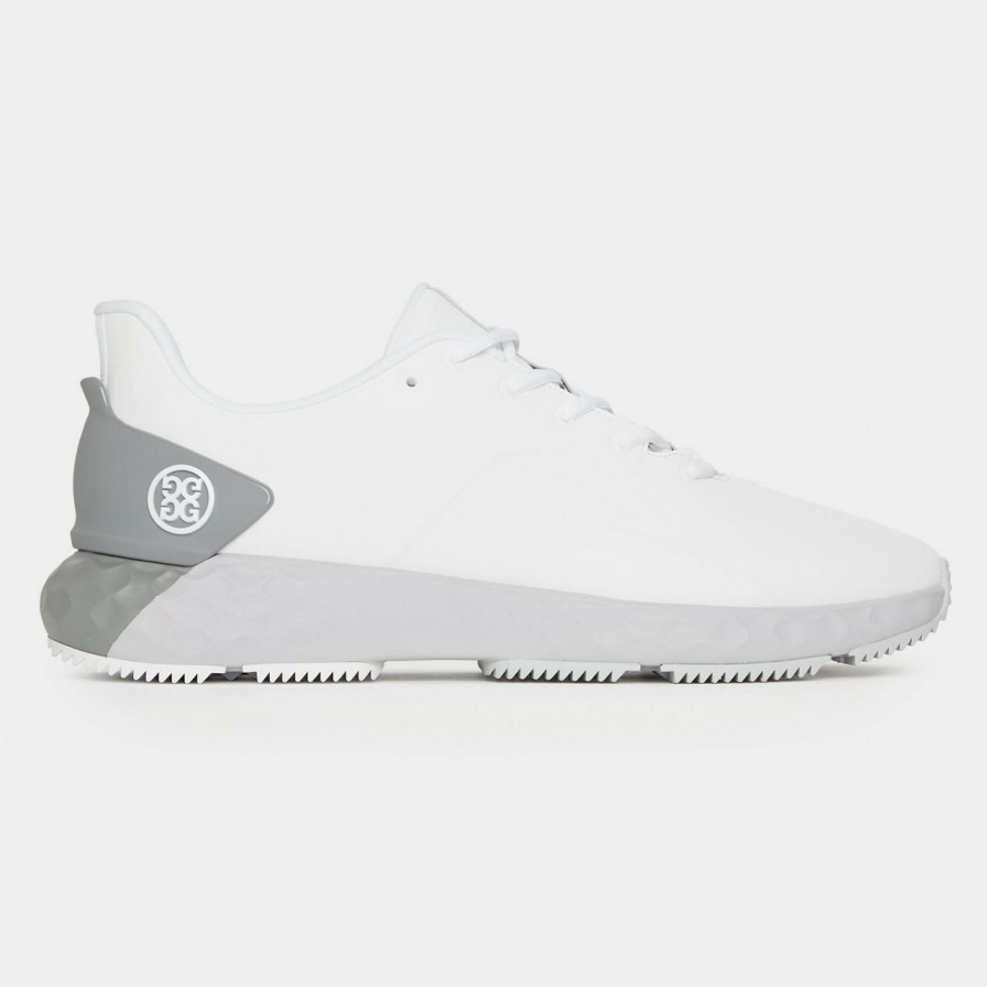 Shoes * | G/Fore Men'S Mg4+ Spikeless Golf Shoe White/Grey