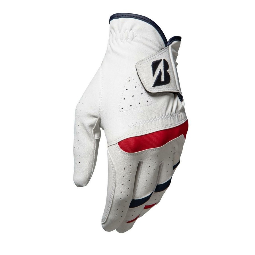 Accessories * | Bridgestone Soft Grip Golf Glove White