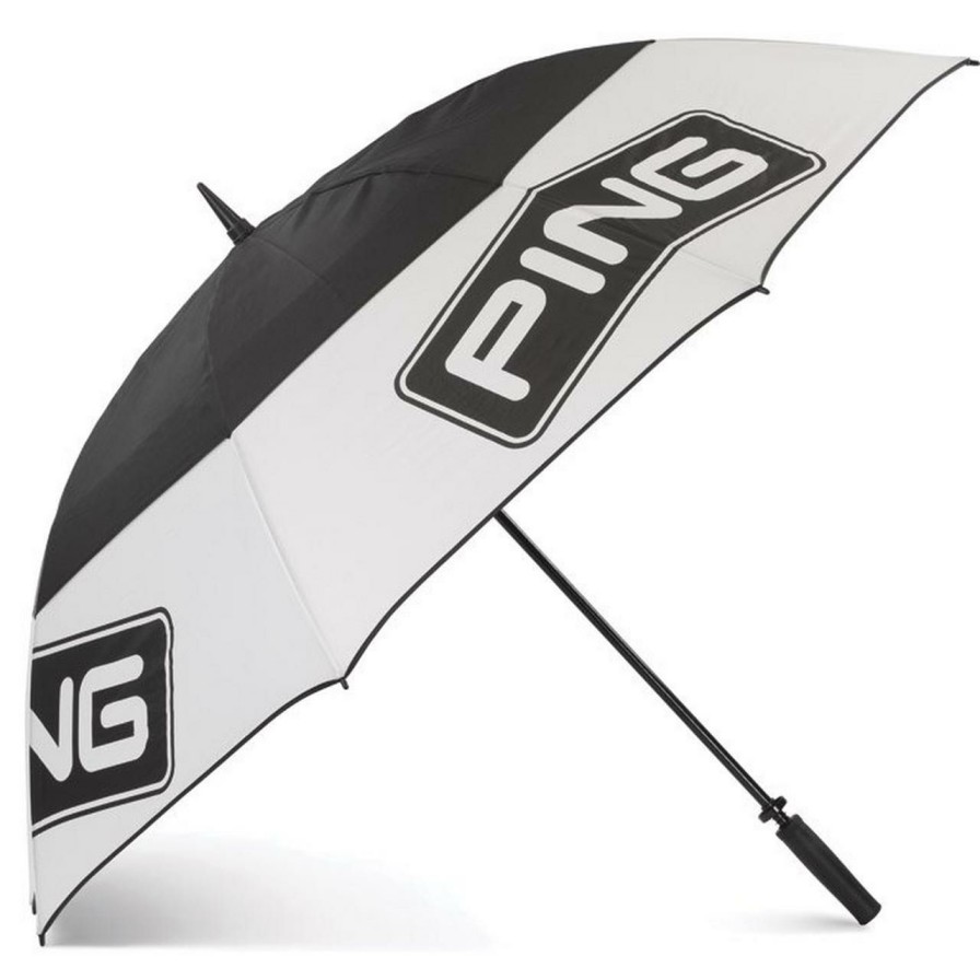 Accessories * | Ping Tour Umbrella White/Black