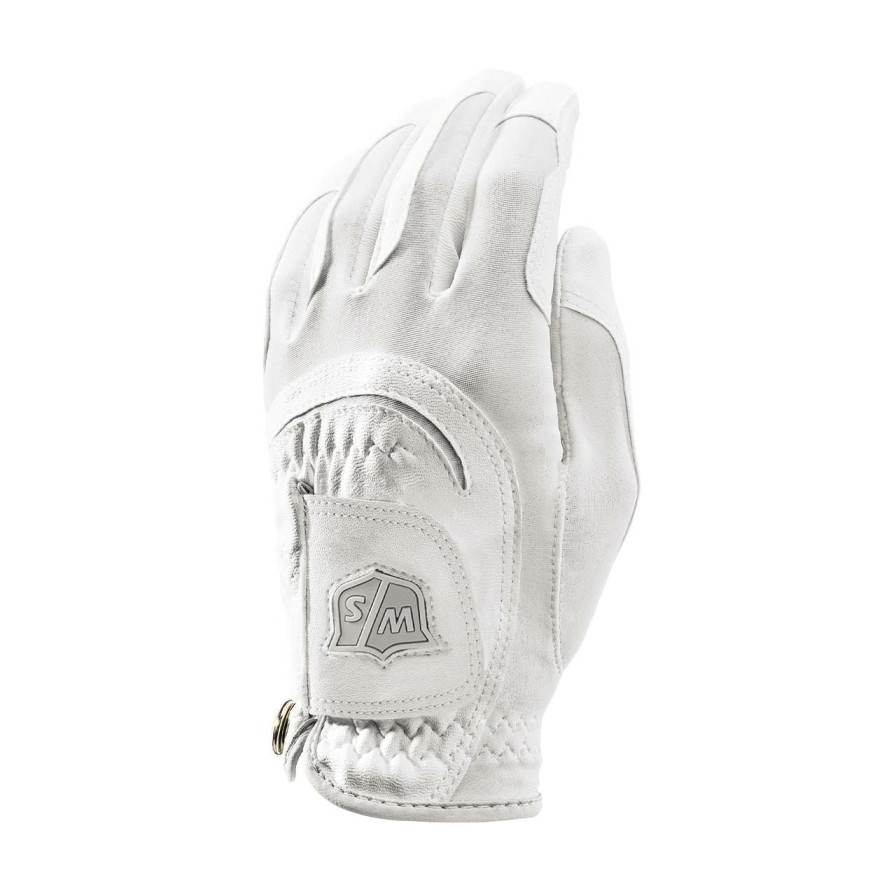 Accessories * | Wilson Women'S Fit All Glove White