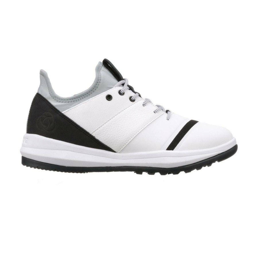 Shoes * | Athalonz Men'S Enve Spikeless Golf Shoe White/Anthracite