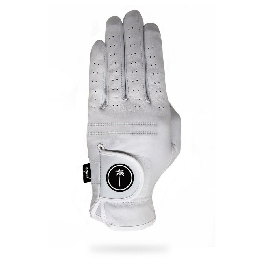 Accessories * | Palm Golf Prior Generation Canvas Glove White