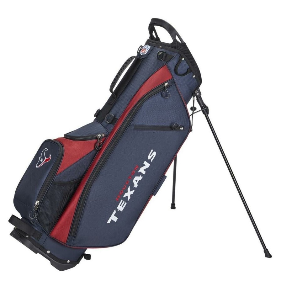 Bags & Carts * | Wilson Nfl Stand Bag Houston Taxans Texans