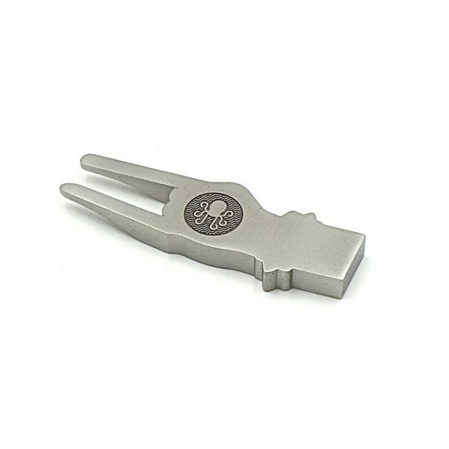 Accessories * | Kraken Golf Rocker Divot Tool Silver