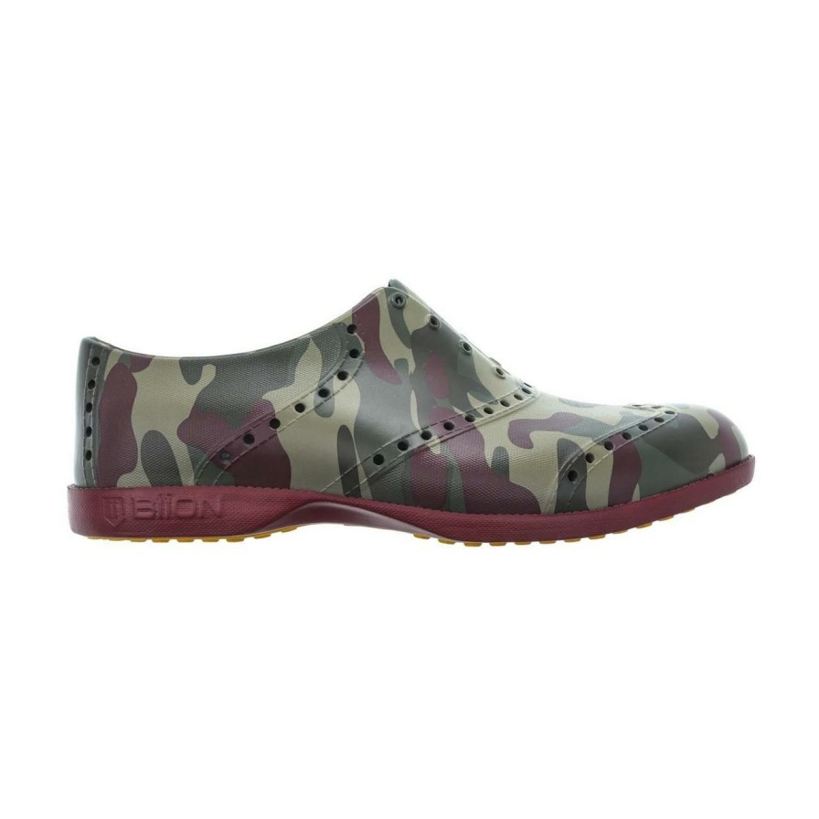 Shoes * | Biion Oxford Patterns Spikeless Shoe Vintage Camo