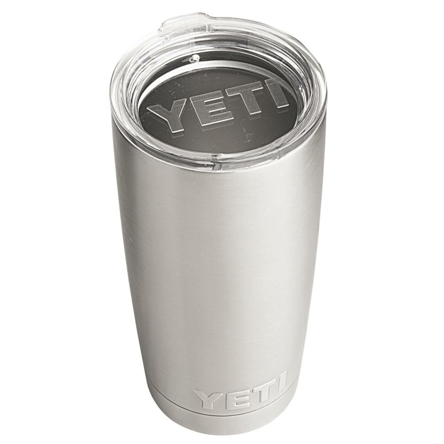 Accessories * | Yeti 2019 Rambler 20Oz Tumbler Silver