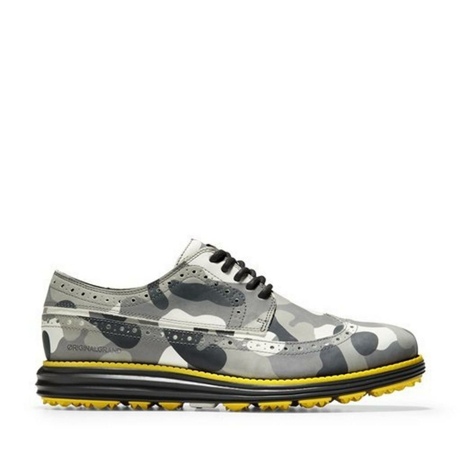 Shoes * | Cole Haan Men'S Original Grand Wing Spikeless Golf Shoe Camo