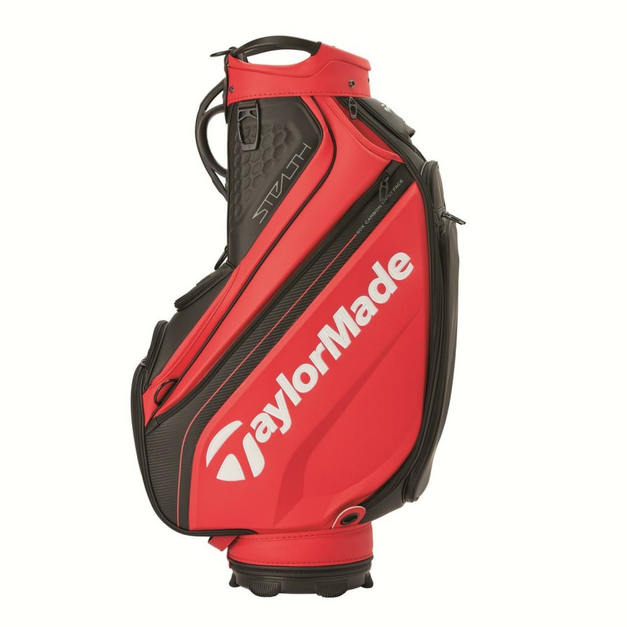 Bags & Carts * | Taylormade Prior Generation Tour Cart Bag Black/Red