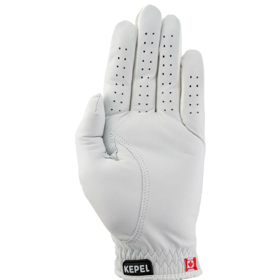 Accessories * | Kepel Golf Men'S Tribal Action Glove Black/White