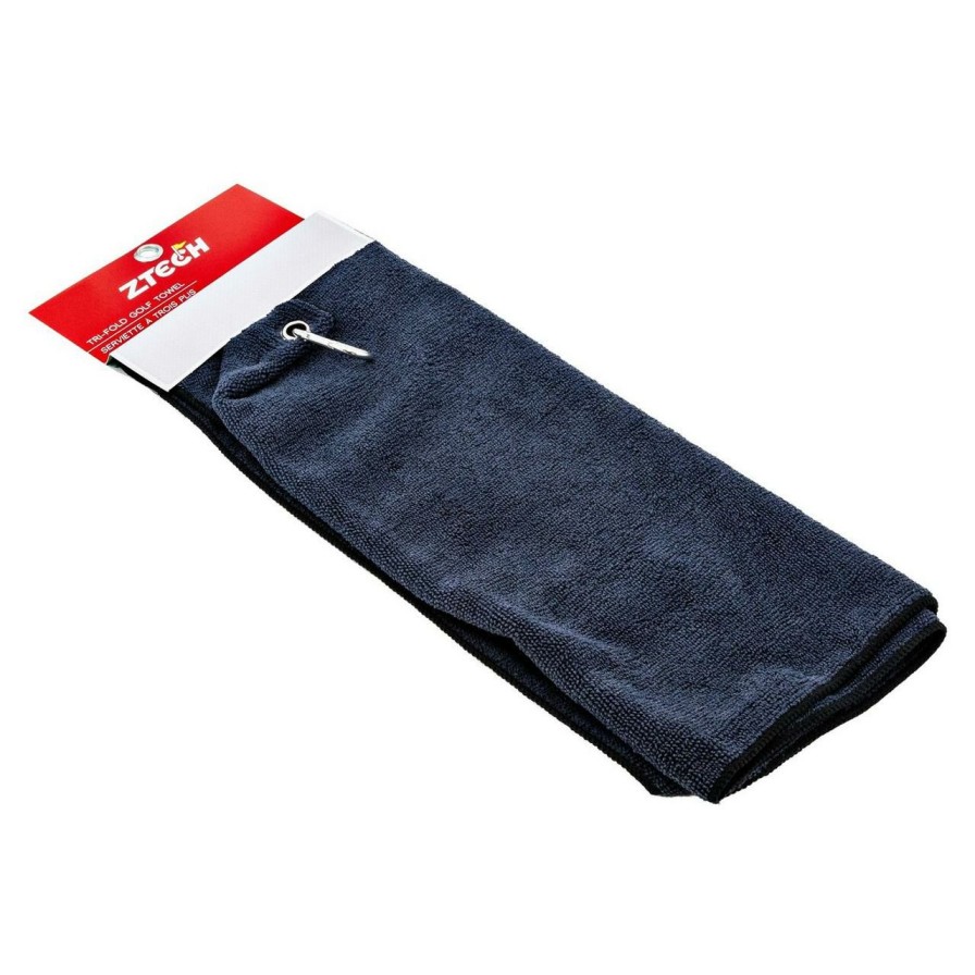 Accessories * | Ztech Tri-Fold Towel Nvy