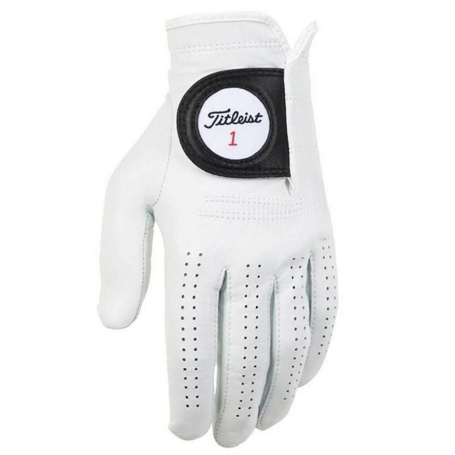 Accessories * | Titleist Players Golf Glove Cadet White