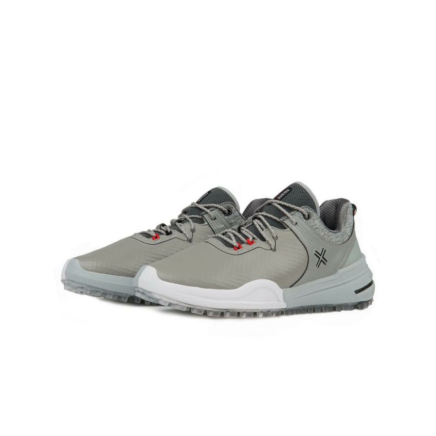 Shoes * | Payntr Men'S X 001 Spikeless Golf Shoe Grey