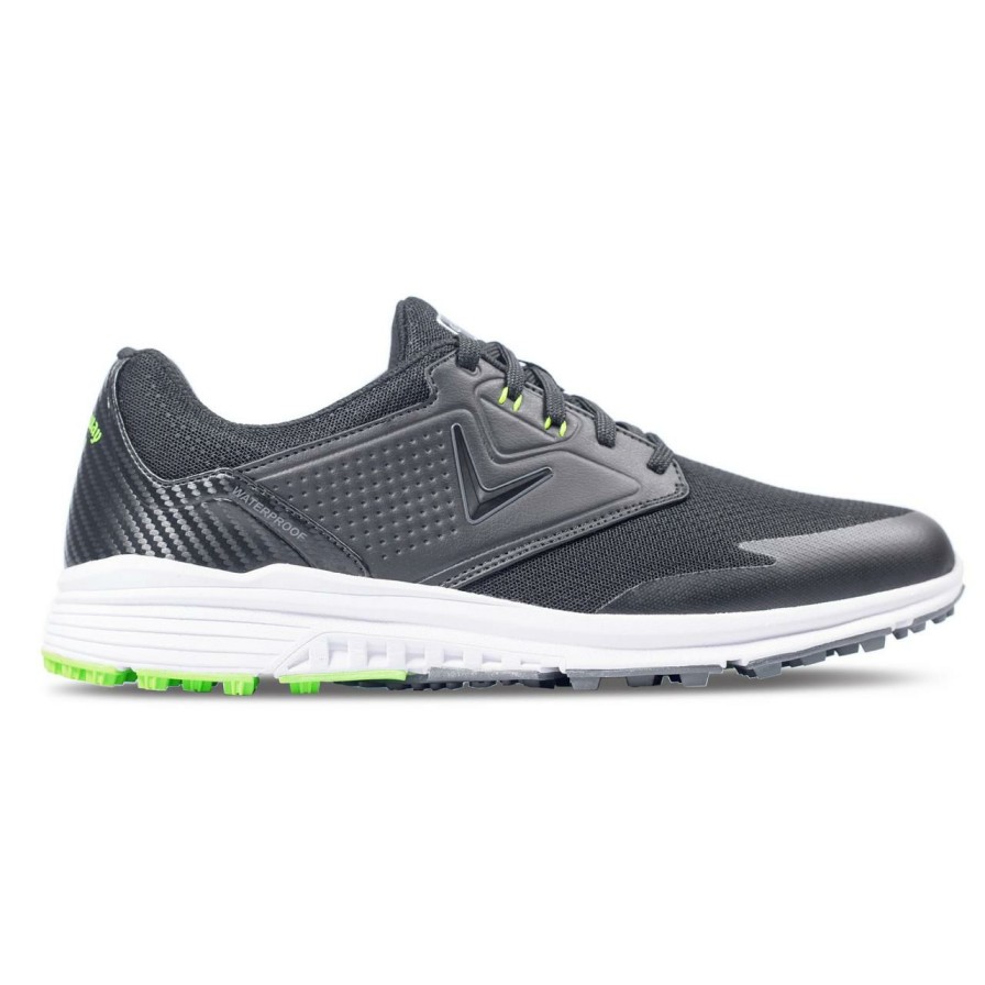 Shoes * | Callaway Men'S Solana Spikeless Golf Shoe Black