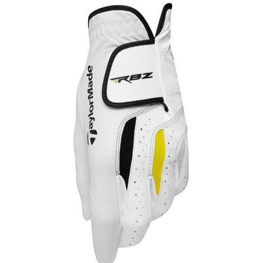 Accessories * | Taylormade Rbz Golf Glove Left Hand Wht