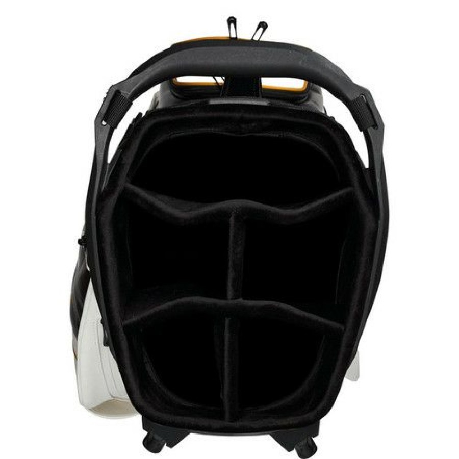 Golf Bags * | Callaway Golf Callaway Rogue St Staff Stand Bag White / Black / Gold