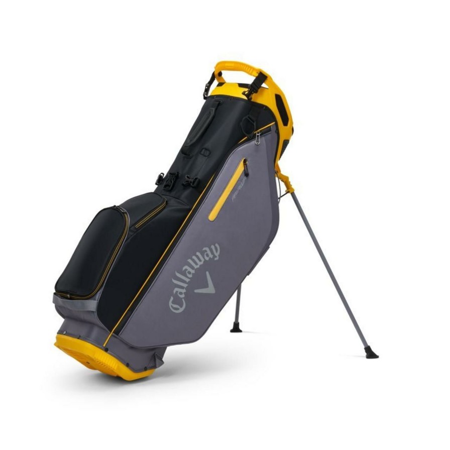 Bags & Carts * | Callaway Prior Generation Fairway Plus Double Strap Stand Bag Black/Grey