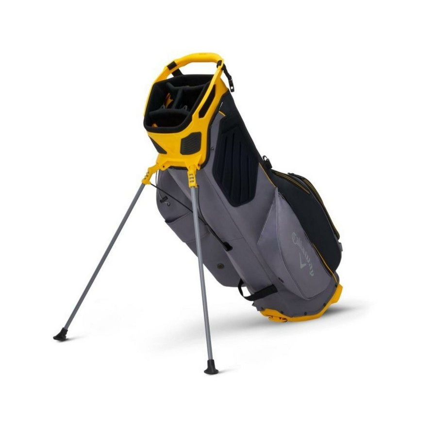 Bags & Carts * | Callaway Prior Generation Fairway Plus Double Strap Stand Bag Black/Grey