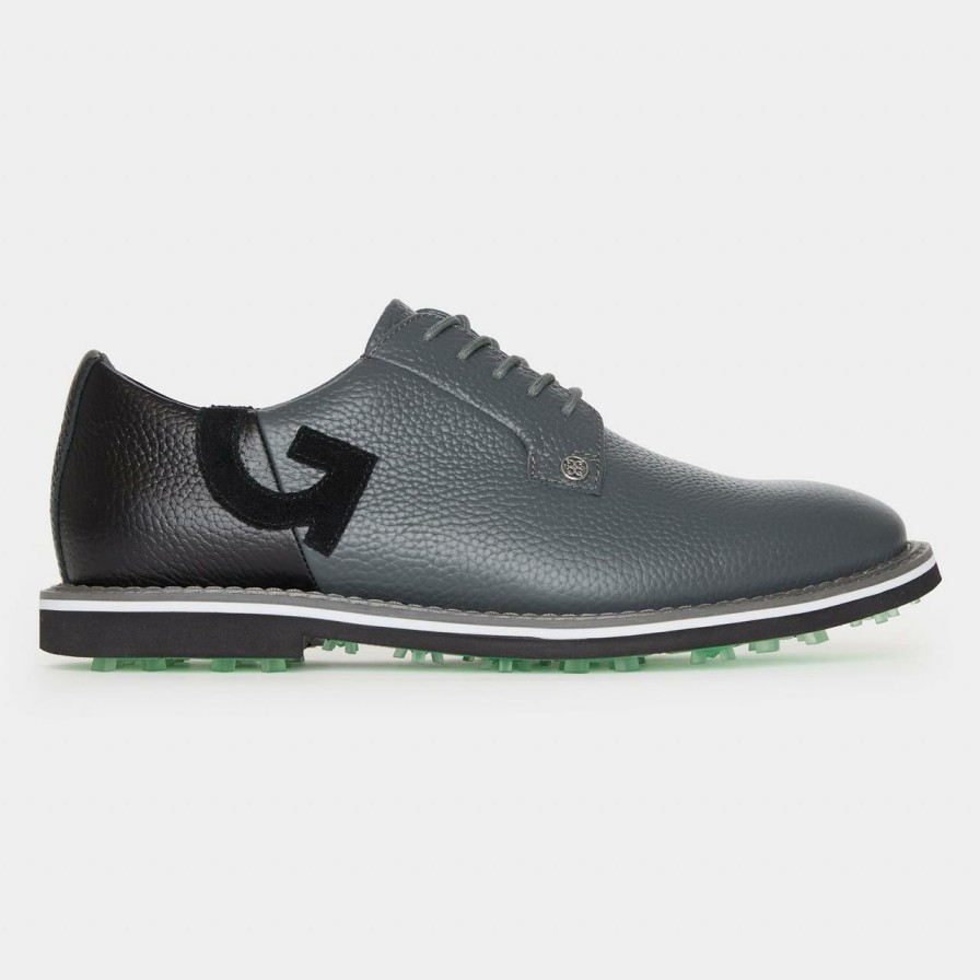 Shoes * | G/Fore Men'S Quarter G Gallivanter Spikeless Golf Shoe Black/Grey