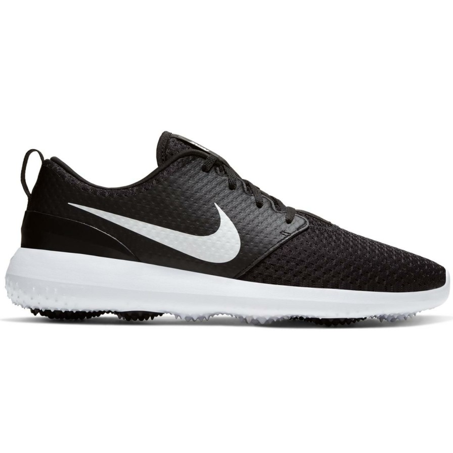 Shoes * | Nike Men'S Roshe G Spikeless Golf Shoe Black/White