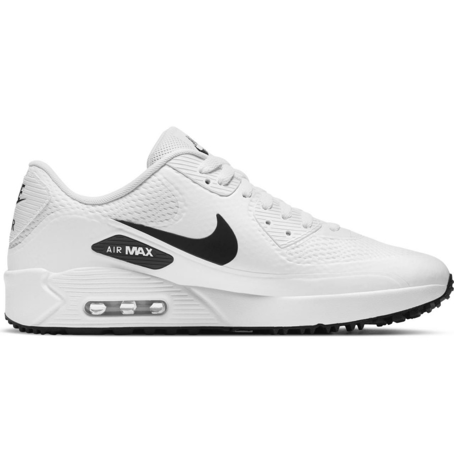 Shoes * | Nike Air Max 90 G Spikeless Golf Shoe White/Black